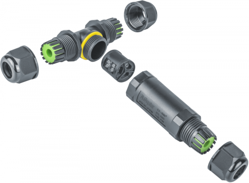 Коннектор кабельный T-образный 82 832 NTB-T01-3P-IP68 3PIN Navigator 82832 82832