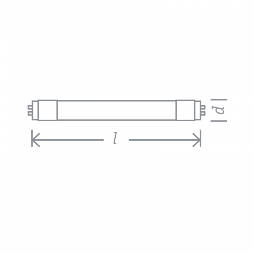 Лампа люминесцентная 94 113 NTL-T4-12-860-G5 12Вт T4 6000К G5 Navigator 94113 94113