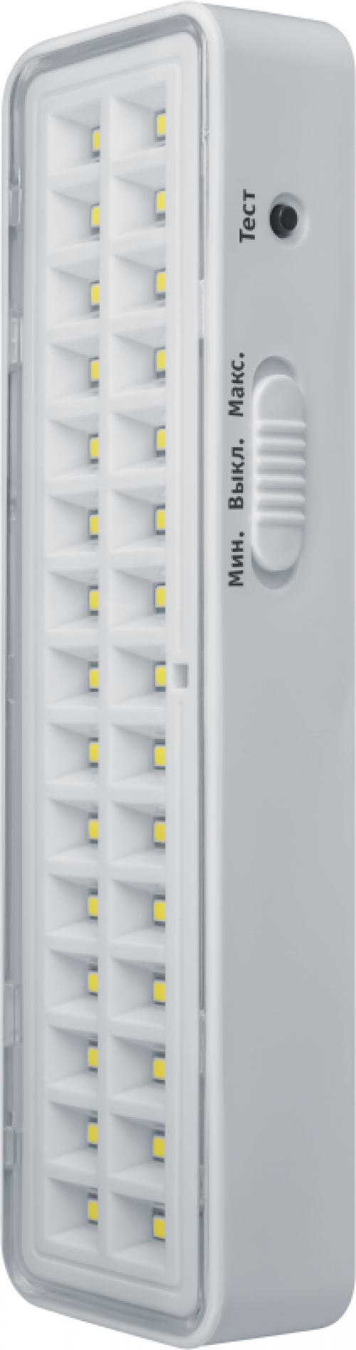 Светильник светодиодный 95 286 NEF-16 2Вт 100лм 110-240В IP40 акк. Li-Ion 500мА.ч аварийно-эвакуационный NAVIGATOR 95286 95286