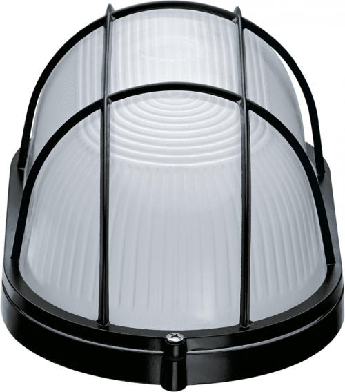 Светильник ЛОН 94 814 NBL-O2-100-E27/BL 1х100Вт E27 IP54 (аналог НПБ 1202 черн. овал с решеткой 100Вт) Navigator 94814 94814