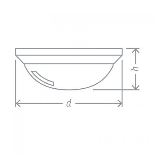 Светильник 94 831 NBL-PR1-8-4K-BL-IP65-LED (R) (аналог НПБ 1301) Navigator 94831 94831