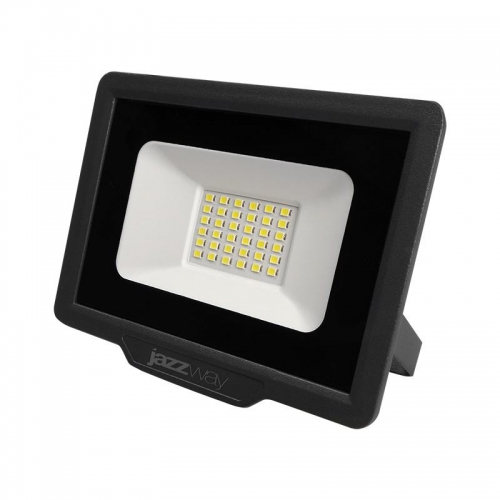 Прожектор светодиодный PFL-C3 30Вт 6500К IP65 закален. прозр. стекло JazzWay 5023567A 5023567A