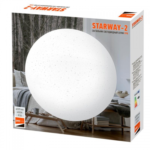 Светильник светодиодный PPB STARWAY-2 32Вт 4000К IP20 D320х60 JazzWay 5025493 5025493