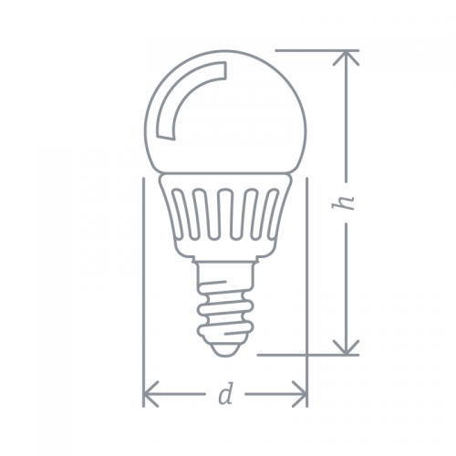 Лампа светодиодная 94 468 NLL-G45-7-230-4K-E14 7Вт шар 4000К белый E14 560лм 176-264В Navigator 94468 94468