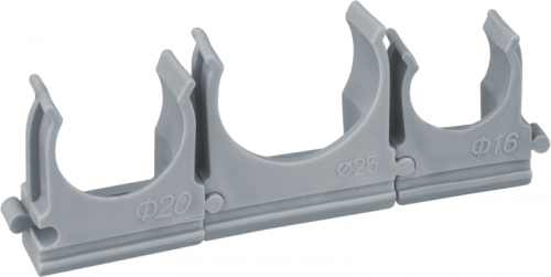 Держатель для труб (клипса) d20мм 61 229 NCR-T-20-B100 (уп.100шт) NAVIGATOR 61229 61229