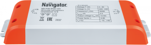 Драйвер 71 461 ND-P30-IP20-12V Navigator 71461 71461