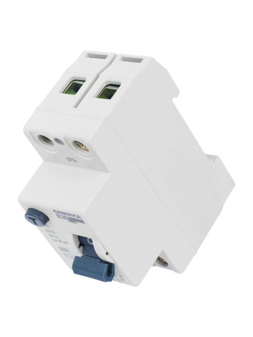 Выключатель дифференциального тока (УЗО) 2п 25А 30мА тип AC ВД1-63 GENERICA MDV15-2-025-030 MDV15-2-025-030