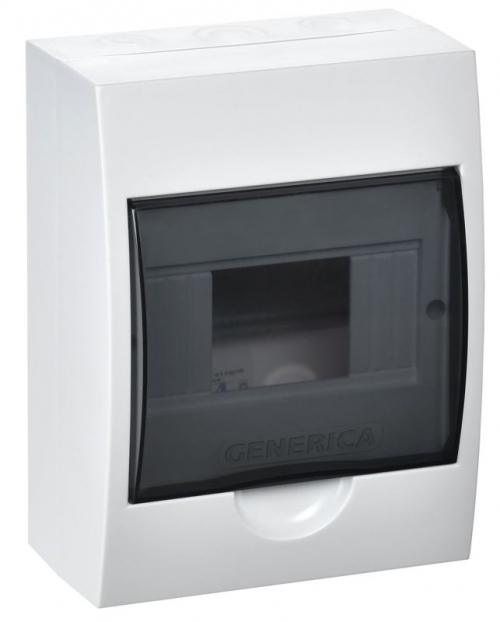 Бокс ЩРН-П-6 мод. навесной пластик IP41 GENERICA MKP12-N-06-41-G MKP12-N-06-41-G