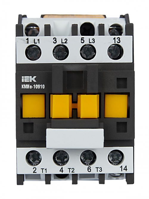 Контактор КМИе-10910 9А 230В/АС3 1НО IEK KKME11-009-230-10 KKME11-009-230-10