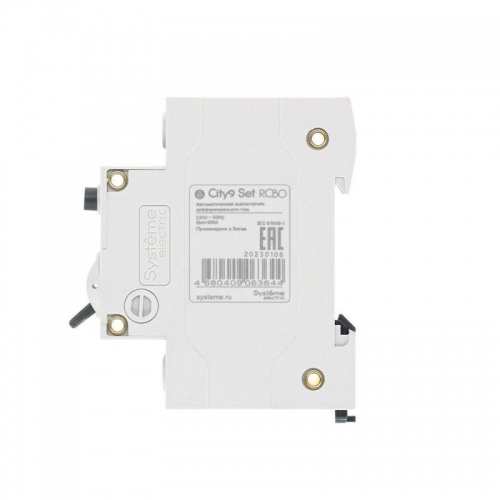 Выключатель автоматический дифференциального тока 2п (1P+N) C 25А 30мА тип AC 4.5кА City9 Set 230В SE C9D34625 C9D34625