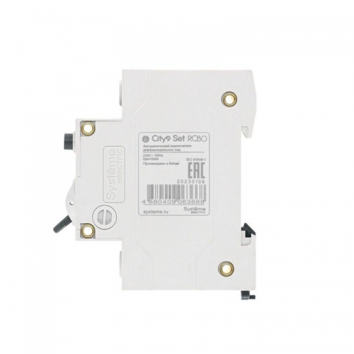 Выключатель автоматический дифференциального тока 2п (1P+N) C 32А 30мА тип AC 4.5кА City9 Set 230В SE C9D34632 C9D34632