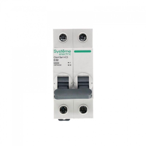 Выключатель автоматический модульный 2п C 32А 4.5кА City9 Set 230В SE C9F34232 C9F34232