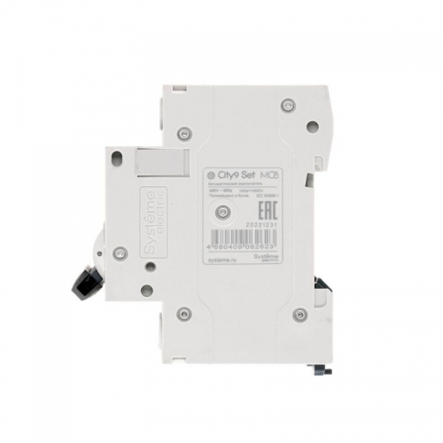 Выключатель автоматический модульный 4п C 25А 4.5кА City9 Set 400В SE C9F34425 C9F34425