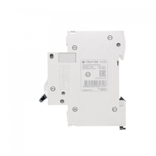 Выключатель автоматический модульный 1п B 10А 4.5кА City9 Set 230В SE C9F14110 C9F14110