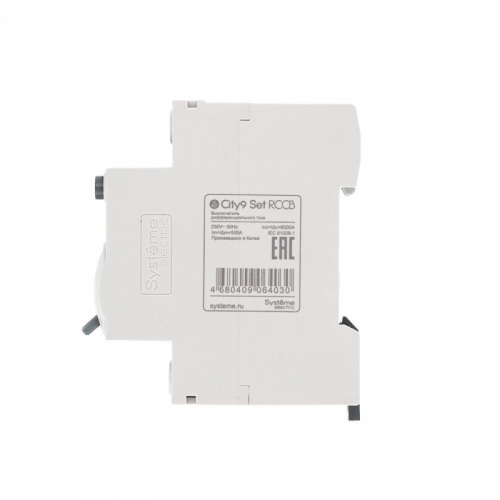 Выключатель дифференциального тока (УЗО) 2п 40А 30мА тип AC City9 Set 230В SE C9R36240 C9R36240
