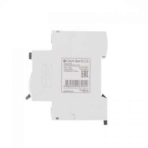 Выключатель дифференциального тока (УЗО) 2п 63А 30мА тип AC City9 Set 230В SE C9R36263 C9R36263