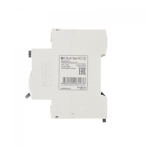 Выключатель дифференциального тока (УЗО) 4п 63А 30мА тип AC City9 Set 400В SE C9R36463 C9R36463