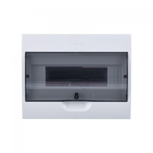 Бокс навесной ОП City9 Box 1 ряд 12мод. с прозр. дверцей SE EZ9E112S2SRU EZ9E112S2SRU