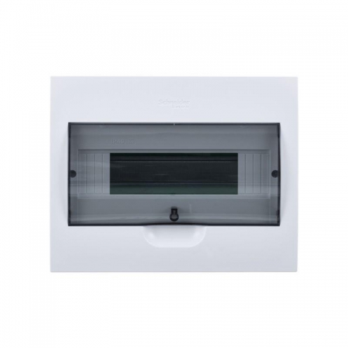 Бокс встраиваемый СП City9 Box 1 ряд 12мод. с прозр. дверцей SE EZ9E112S2FRU EZ9E112S2FRU