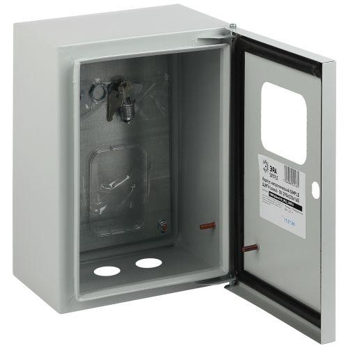 Корпус металлический ЩМПг (окно)-00 290х220х175 IP54 NO_SIMPLE_STM_SHMPg(okno)-00_IP54 ЭРА Б0041659 Б0041659