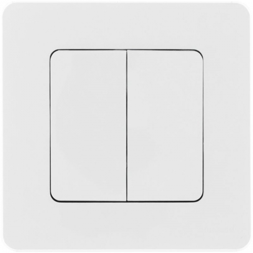 Выключатель 2-кл. Inspiria 10А IP20 250В 10AX механизм бел. Leg 673620 673620