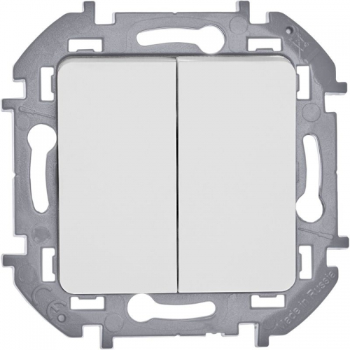 Выключатель 2-кл. Inspiria 10А IP20 250В 10AX механизм бел. Leg 673620 673620