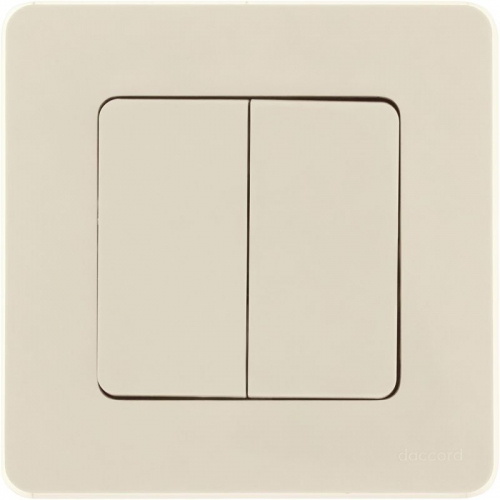 Выключатель 2-кл. Inspiria 10А IP20 250В 10AX механизм сл. кость Leg 673621 673621