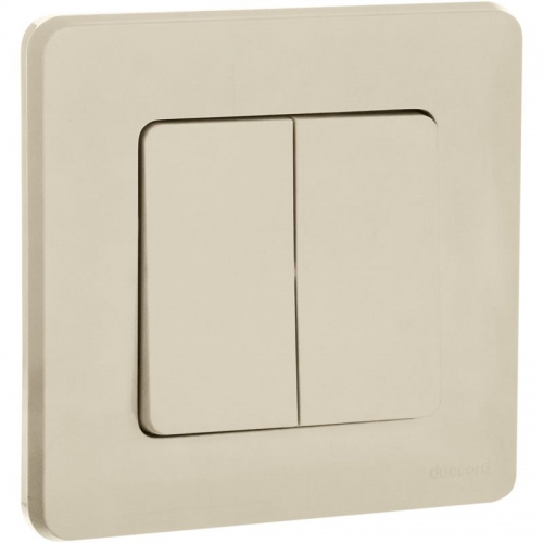 Выключатель 2-кл. Inspiria 10А IP20 250В 10AX механизм сл. кость Leg 673621 673621