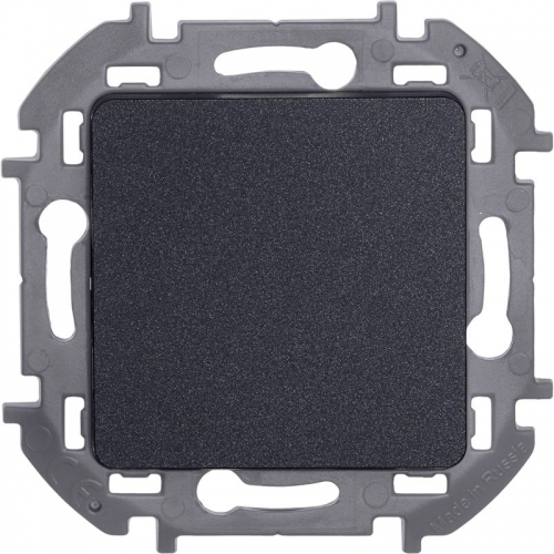 Выключатель 1-кл. Inspiria 10А IP20 250В 10AX механизм антрацит Leg 673603 673603