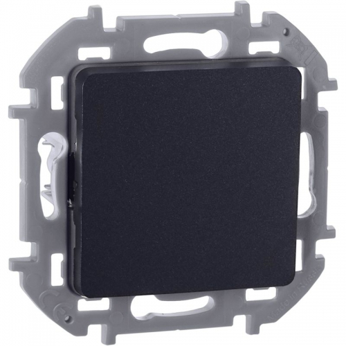 Выключатель 1-кл. Inspiria 10А IP20 250В 10AX механизм антрацит Leg 673603 673603