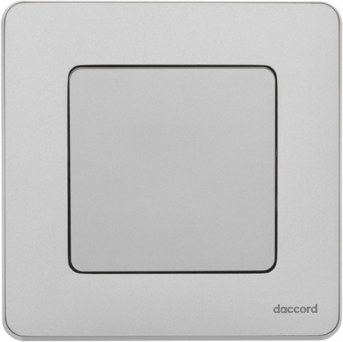 Выключатель кнопочный Inspiria 6А 250В без фиксации НО/НЗ механизм алюм. Leg 673692 673692