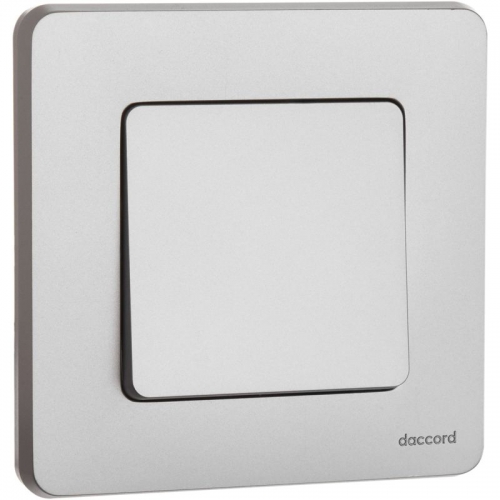 Механизм переключателя 1-кл. Inspiria 10А IP20 250В 10AX алюм. Leg 673652 673652