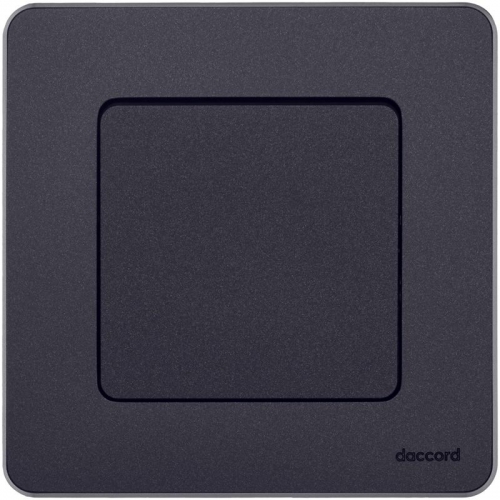 Механизм переключателя 1-кл. Inspiria 10А IP20 250В 10AX антрацит Leg 673653 673653