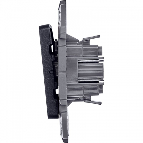 Механизм переключателя 1-кл. Inspiria 10А IP20 250В 10AX антрацит Leg 673653 673653