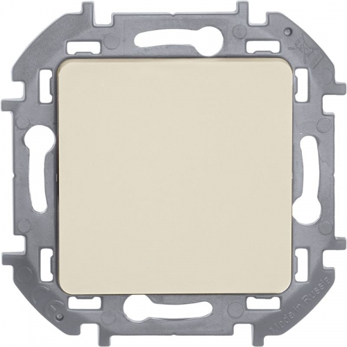 Механизм переключателя 1-кл. Inspiria 10А IP20 250В 10AX сл. кость Leg 673651 673651