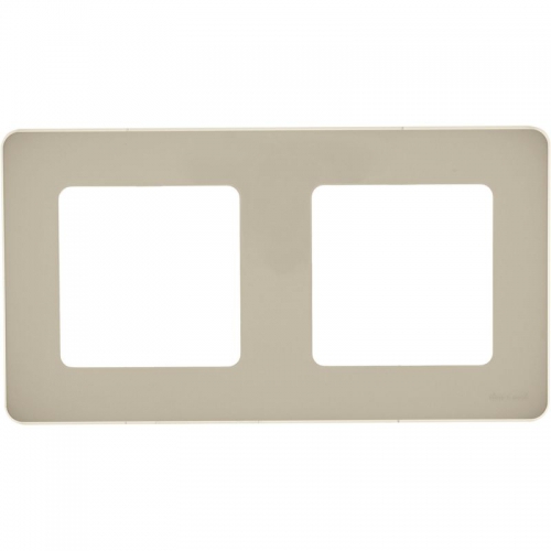 Рамка 2-м Inspiria сл. кость Leg 673941 673941