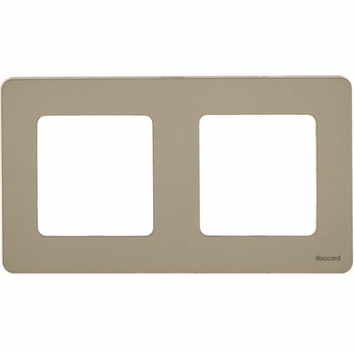 Рамка 2-м Inspiria шампань Leg 673948 673948