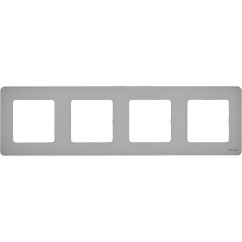 Рамка 4-м Inspiria алюм. Leg 673962 673962