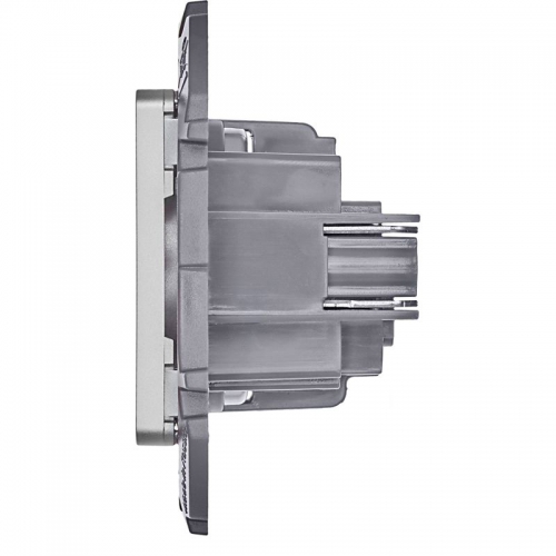 Розетка 1-м СП Inspiria 16А IP20 250В 2P механизм алюм. Leg 673712 673712