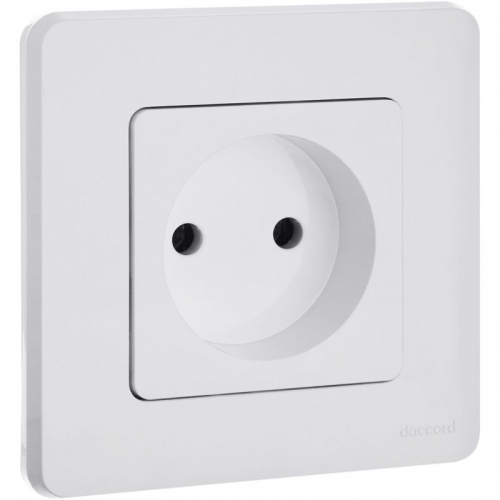 Розетка 1-м СП Inspiria 16А IP20 250В 2P механизм бел. Leg 673710 673710