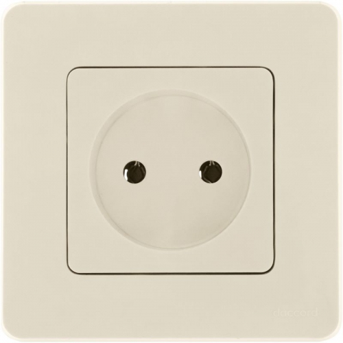 Розетка 1-м СП Inspiria 16А IP20 250В 2P механизм сл. кость Leg 673711 673711