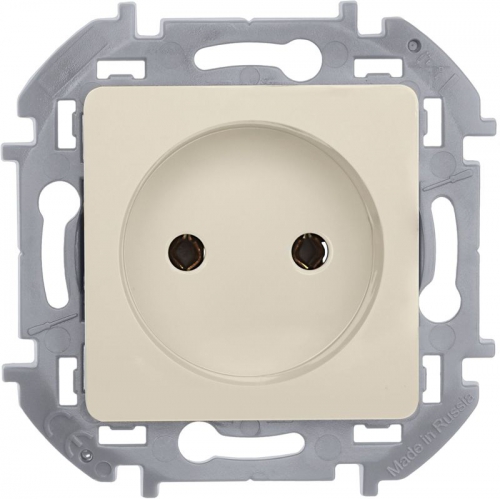 Розетка 1-м СП Inspiria 16А IP20 250В 2P механизм сл. кость Leg 673711 673711