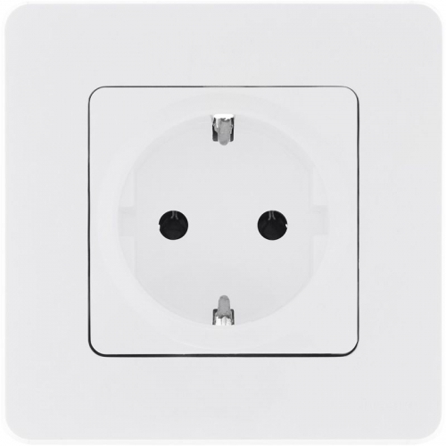 Розетка 1-м СП Inspiria 16А IP20 250В 2P+E немецк. стандарт механизм бел. Leg 673720 673720