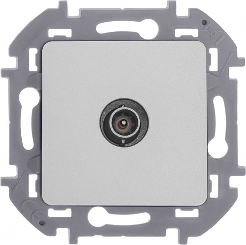 Розетка телевизионная оконечная TV Inspiria 10дБ 5-862мГц механизм алюм. Leg 673872 673872