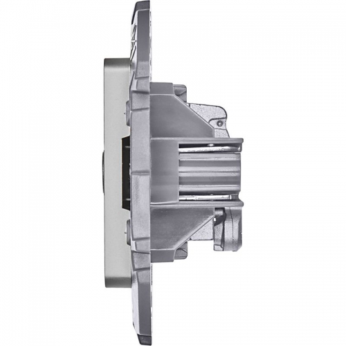 Розетка телевизионная оконечная TV Inspiria 10дБ 5-862мГц механизм алюм. Leg 673872 673872