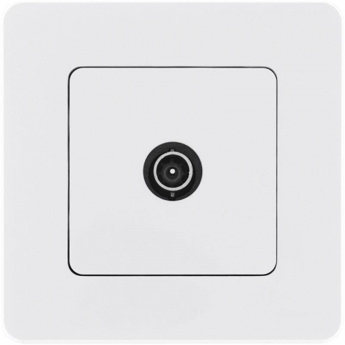 Розетка телевизионная оконечная TV Inspiria 10дБ 5-862мГц механизм бел. Leg 673870 673870