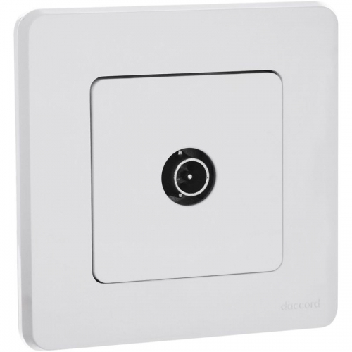 Розетка телевизионная оконечная TV Inspiria 10дБ 5-862мГц механизм бел. Leg 673870 673870