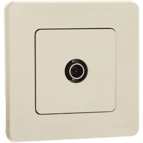 Розетка телевизионная оконечная TV Inspiria 10дБ 5-862мГц механизм сл. кость Leg 673871 673871