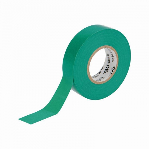 Изолента ПВХ профессиональная 0.18х19мм 20м зеленая (уп.10шт) Kranz KR-09-2803 KR-09-2803