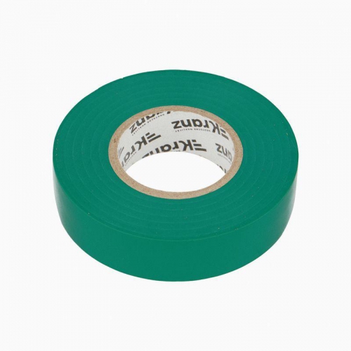 Изолента ПВХ профессиональная 0.18х19мм 20м зеленая (уп.10шт) Kranz KR-09-2803 KR-09-2803